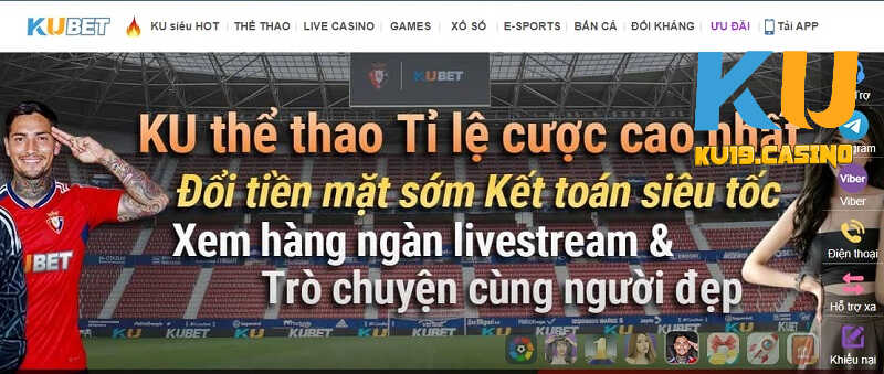 Trang chủ Ku19 nhận được sự quan tâm của cộng đồng bet thủ